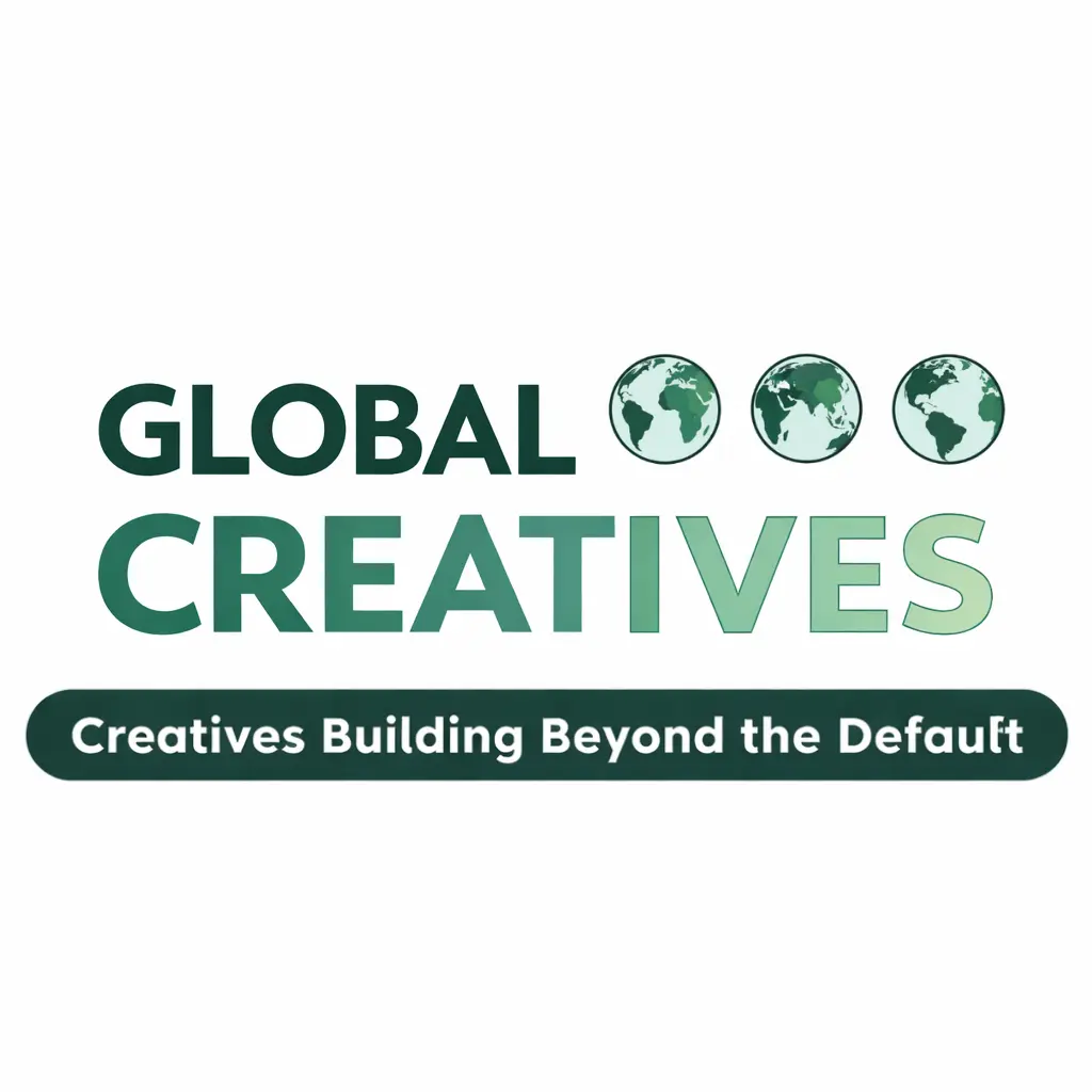 Logo Global Creatives - Global Creator Club - We Are Global Creatives